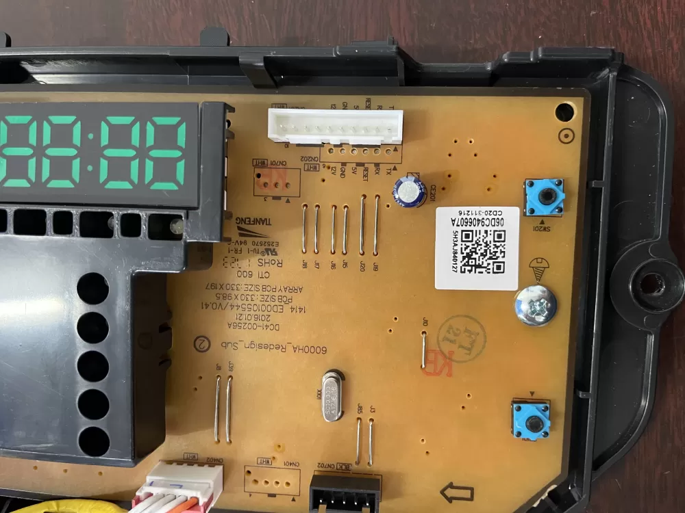 Samsung DC94-06607A Washer Control Board Free AZ28837 | KMV216