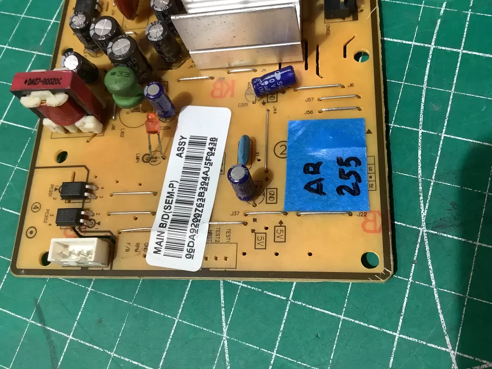 Samsung DA92-00763B Refrigerator Control Board Inverter AZ192370 | AR255