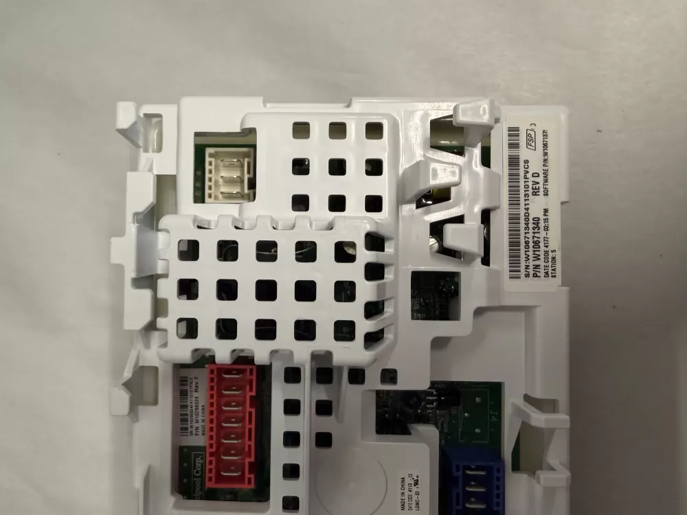 Whirlpool  KitchenAid  Roper  Estate W10671340 Washer Control Board