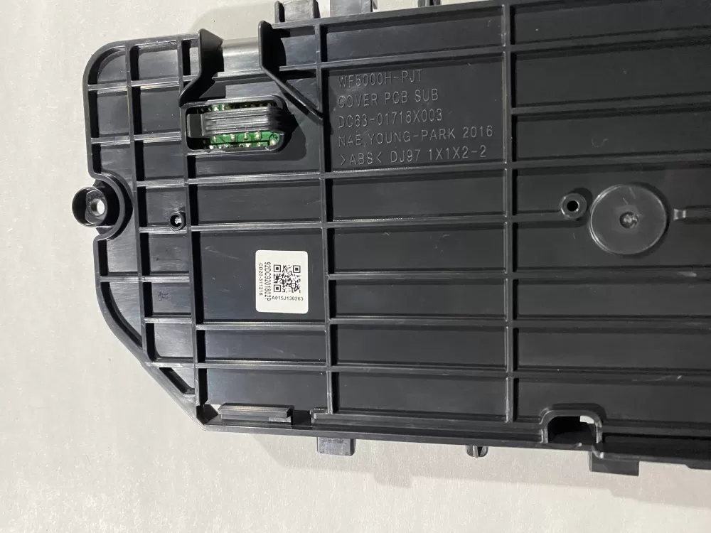 Samsung DC94 07241A Washer Control Board AZ186220 | BK2743