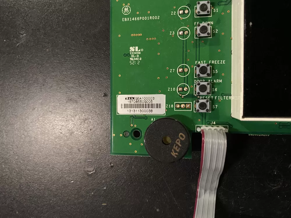 GE 197D8550G005 Refrigerator Dispenser Control Board Display AZ25804 | BK83
