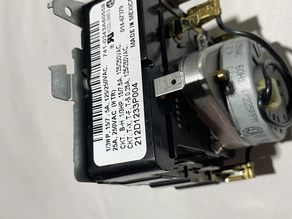 GE Hotpoint 212D1233P004 Dryer Timer AZ149077 | Wm773