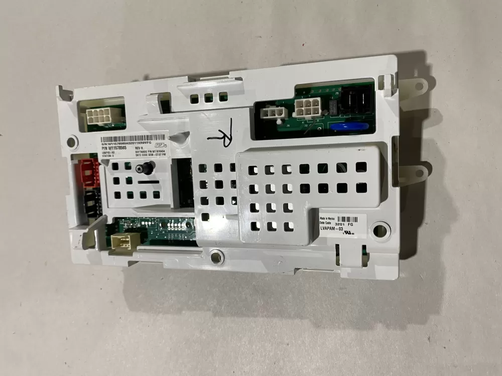 Whirlpool  KitchenAid  Roper  Estate W11578565 W11603810 PS16744838 Washer Control Board