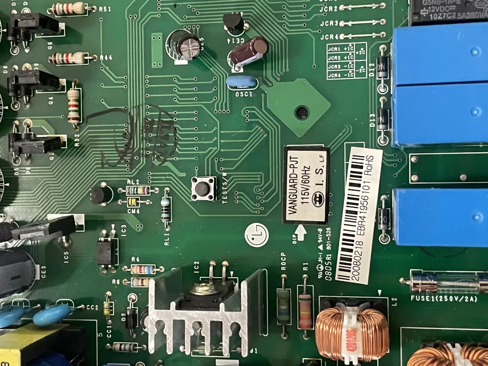 LG EBR41956101 EBR41956102 Refrigerator Control Board AZ47927 | KM700