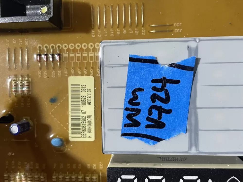 LG EBR63615902 EAX61298601 Dryer Control Board AZ141318 | Wmv724