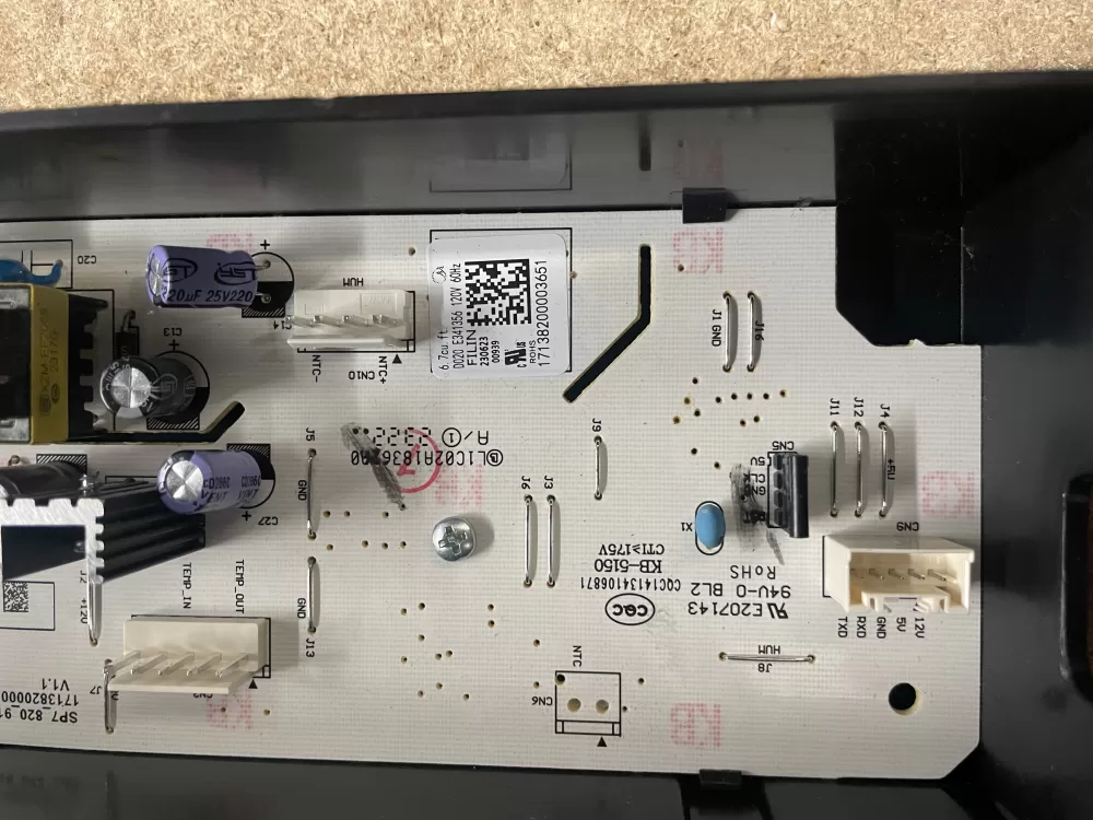 Midea Insignia 17138200003651 Dryer Control Board AZ16307 | KMV248
