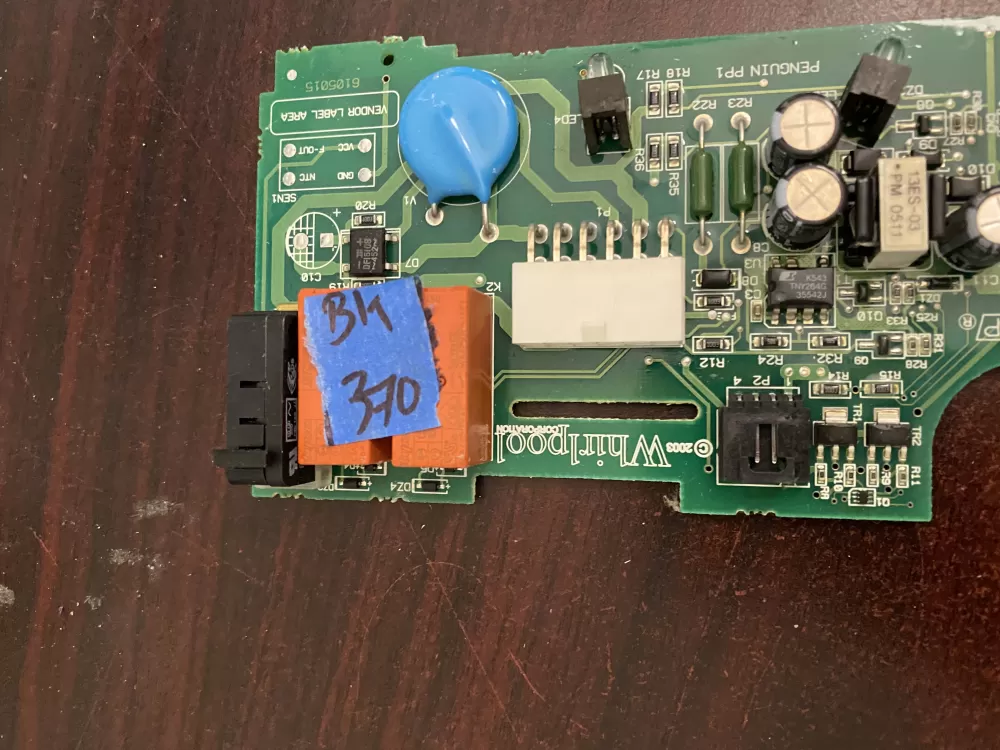 Whirlpool Kenmore 2252166 Refrigerator Control Board AZ37106 | BK370