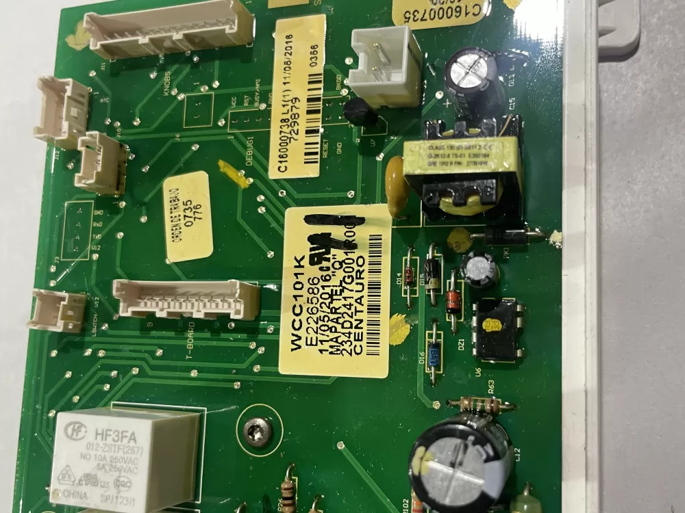 GE Hotpoint 234D2417G001 Washer Control Board AZ168138 | Wm585