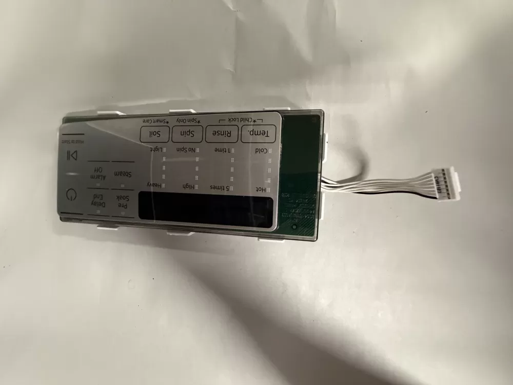 Samsung DC97-22462F Washer Control Board Panel