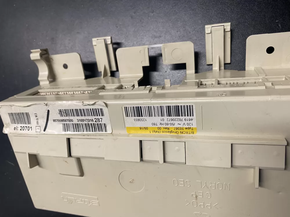 Bitron Grugliasco Washer Control Board 4619 70220672 01 AZ22665 | BKV66