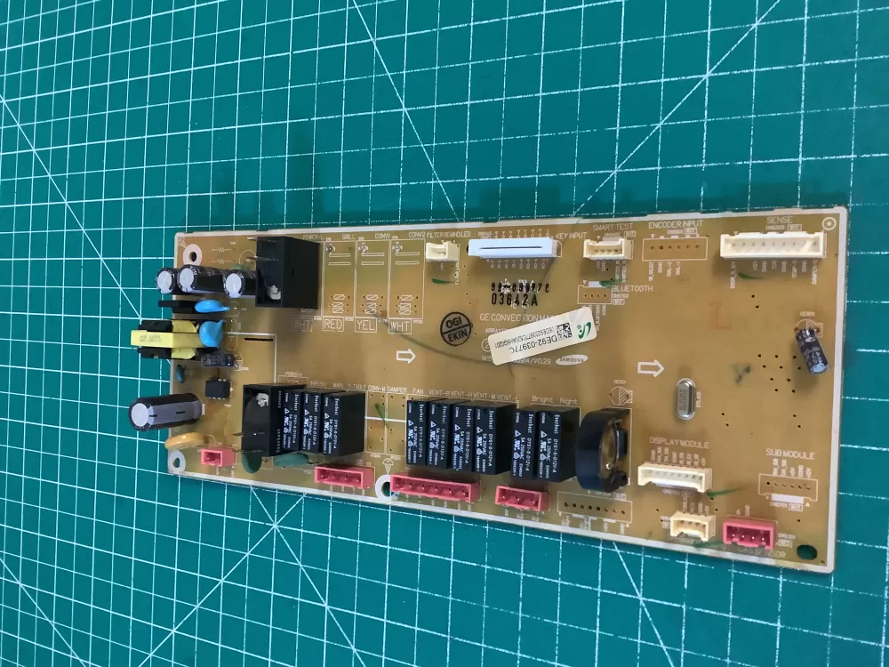 Samsung DE92-03977C Microwave Control Board Panel
