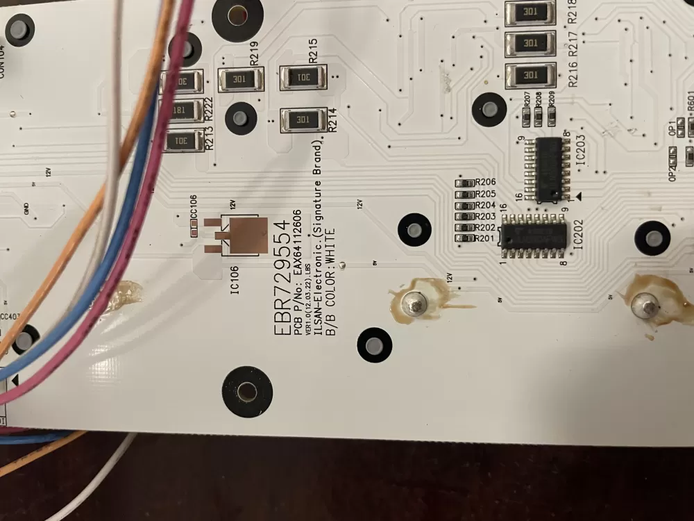 EBR72955406 Refrigerator Control Board Pcb Display AZ46717 | KM1283