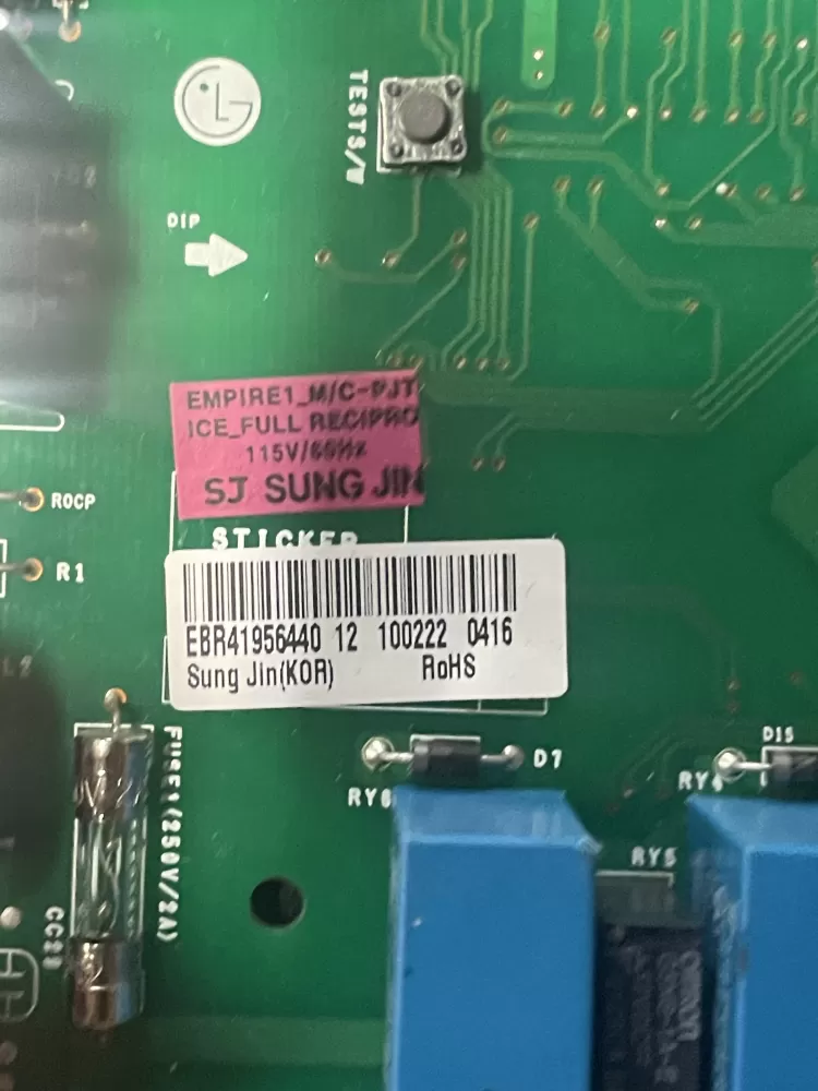 LG EBR41956435 EBR41956440 PS3533852 Refrigerator Control Board AZ23523 | WM1046