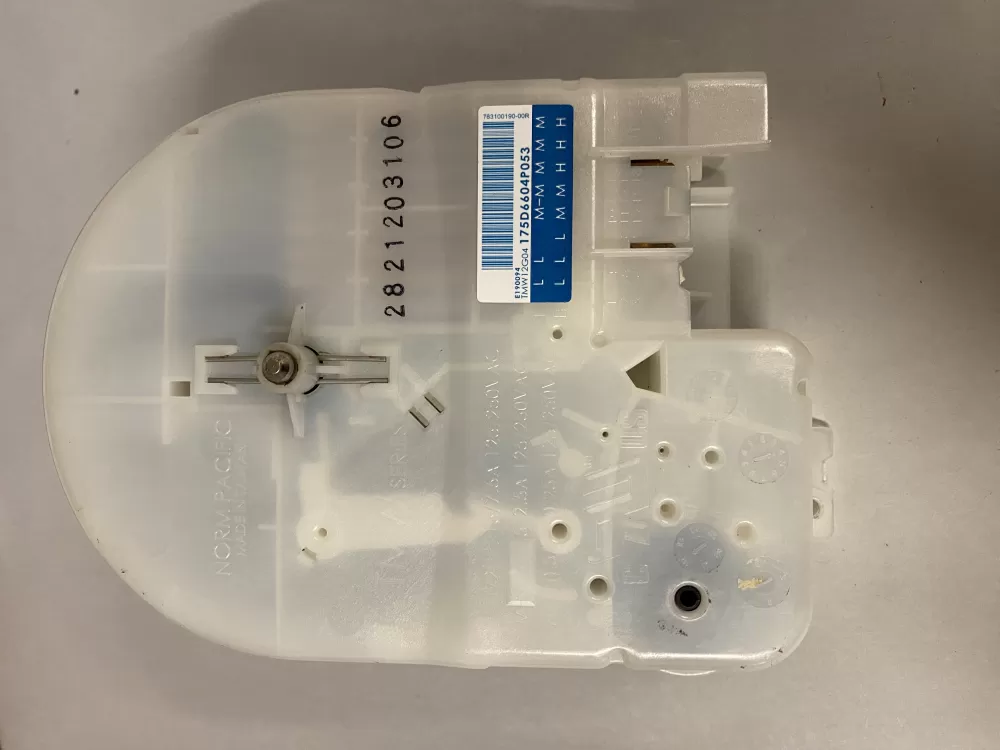 GE WH12X10527 175D6604P053 Washer Timer