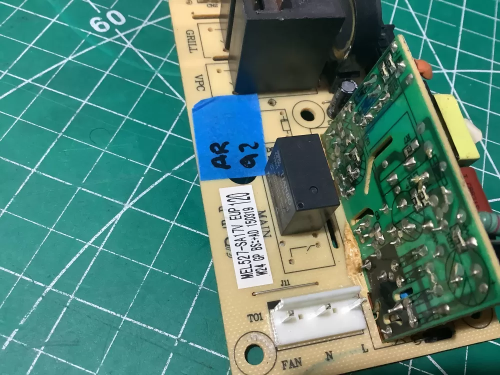 MEL527-SA17V Sunbeam Microwave Power Control Board AZ187893 | AR92