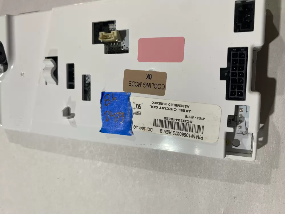 Maytag W10590852 W10639093 AZ147618 Refrigerator Control Board  | BK2473