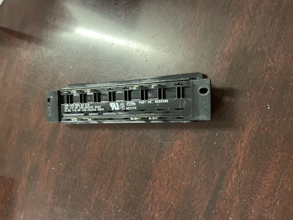 Whirlpool  Roper 8269369 Dishwasher Button Switch