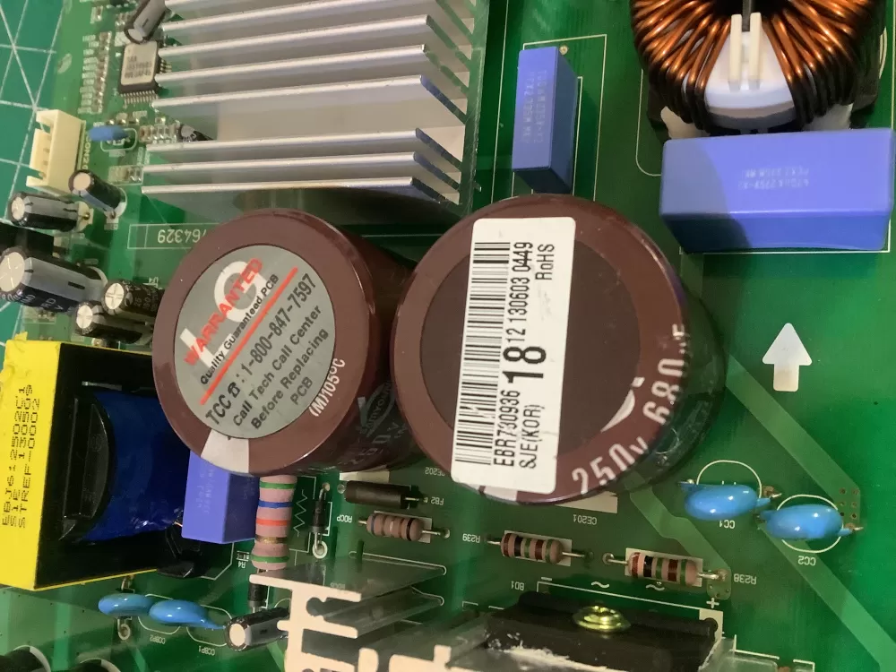 LG EBR73093602 EBR73093607 EBR73093610 EBR73093618 CSP30021078 PS12750331 Refrigerator Control Board