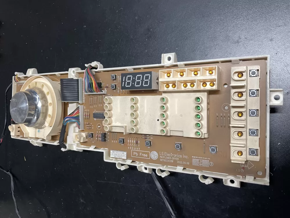 LG 6870EC9129B 6871EC1115A Dryer Control Board AZ2731 | WmV242