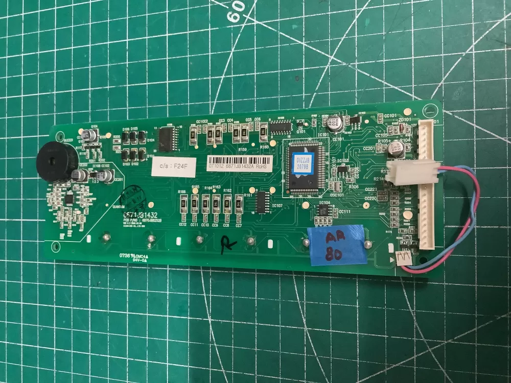 LG Kenmore 6871JB1432A Refrigerator Dispenser Control Board AZ204747 | AR80