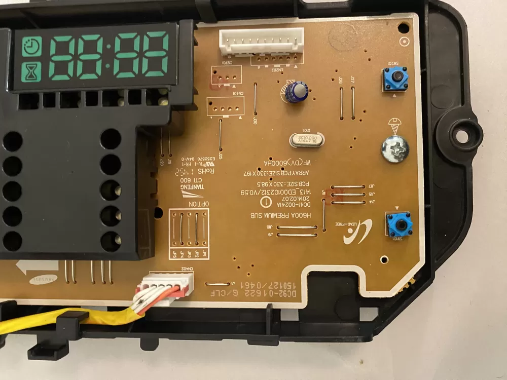 Samsung DC92-01622G DC94-04345G Washer Control Board AZ107300 | BK535