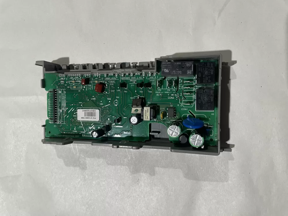 Whirlpool  KitchenAid  Kenmore  Jenn-Air AP6018709 W10056352 W10083123 W10083168 W10110248 W10154151 W10158345 W10193578 W10193580 W10285178 WPW10285178 PS11752011 Dishwasher Control Board