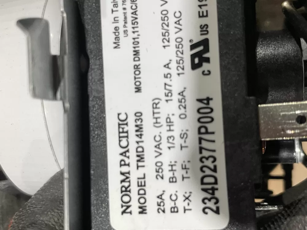 GE WE04X24550 234D2377P004 TMD14M30 Dryer Timer AZ89833 | Wm2039