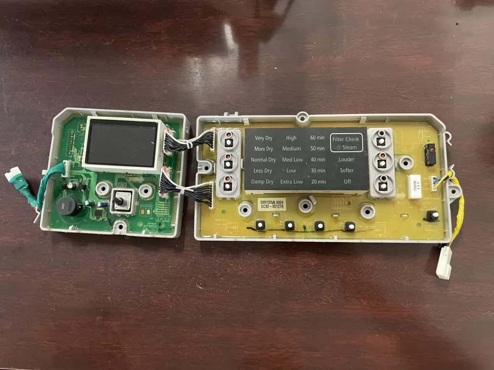Samsung DC92-00127A Dryer Control Board