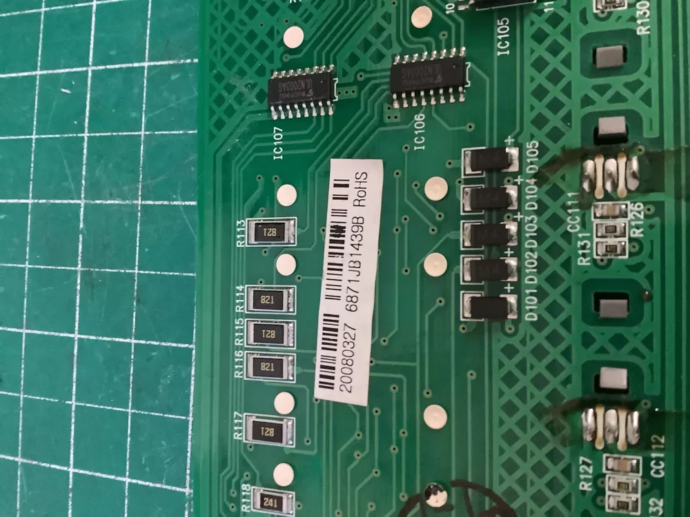 LG Kenmore 6871JB1439B Refrigerator Control Board Dispenser AZ185064 | NR2718