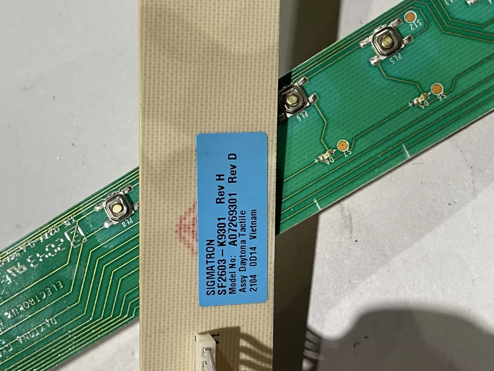 Electrolux Frigidaire A07269301 Dishwasher Control Board AZ177718 | KM2649