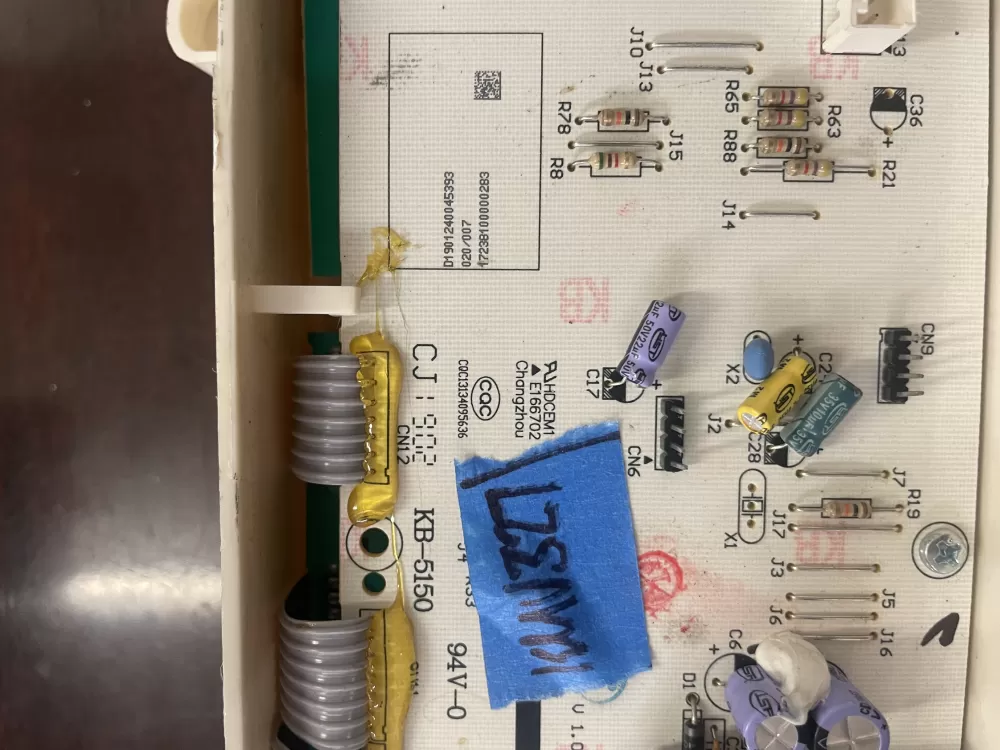 GE WH12X27293 17238100000283 Washer Control Board AZ36937 | KMV327