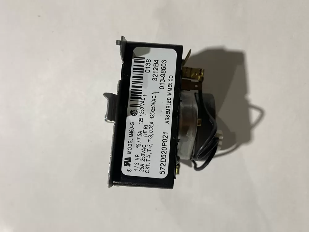 GE 572D520P021 WE4M271 Dryer Timer