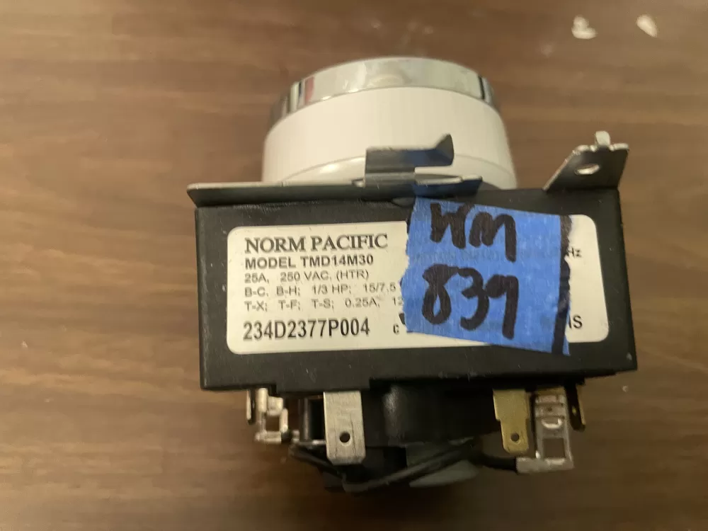 GE WE04X24550 234D2377P004 TMD14M30 Dryer Timer AZ104384 | Wm839