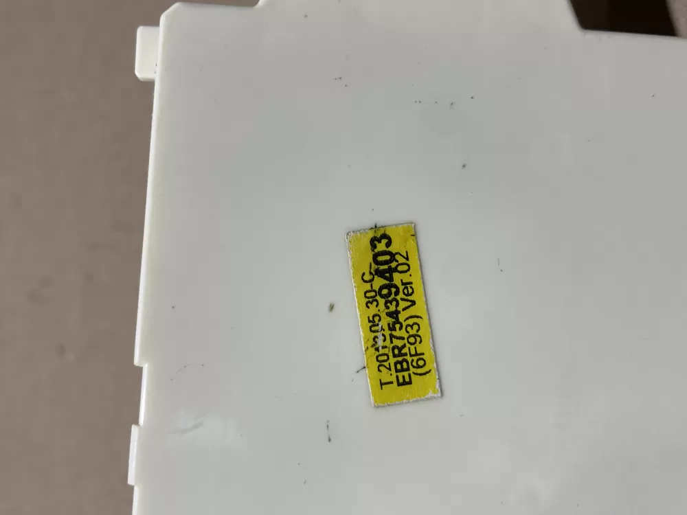 LG EBR75439403 Dryer Control Board AZ65977 | Wmv585