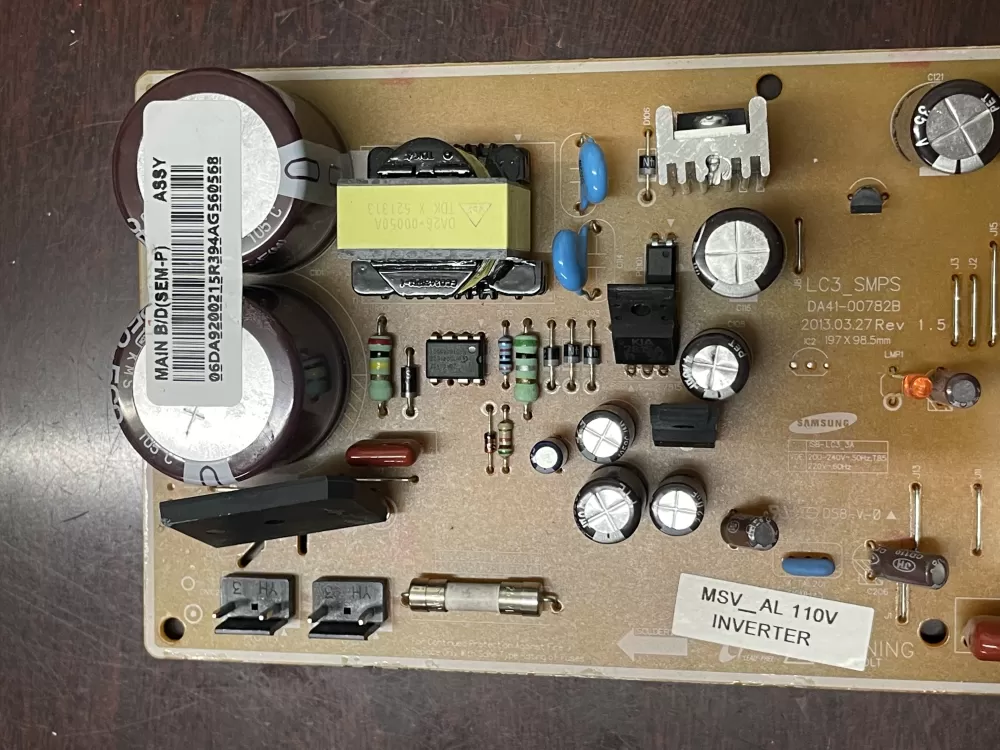 Samsung DA92-00215R Refrigerator Inverter Control Board