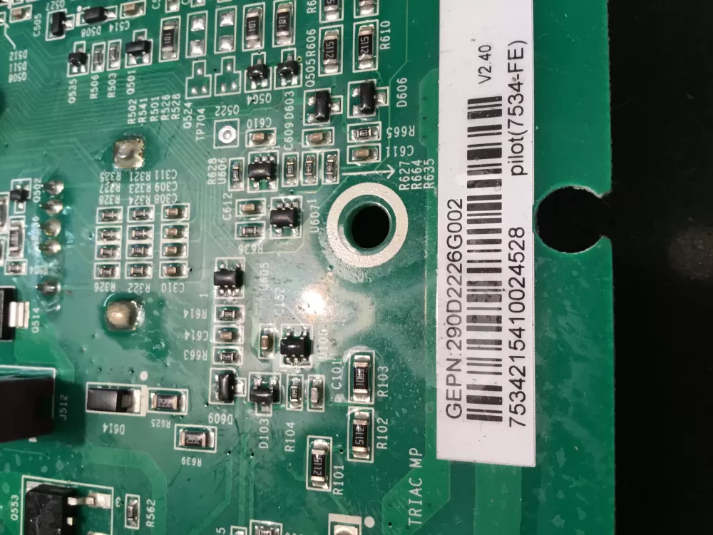 GE WH22X29556 WH18X25896 290D2226G002 Washer Control Board AZ100010 | NR131