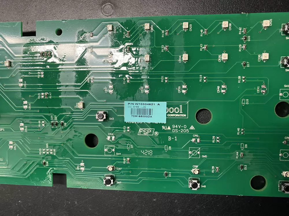 Whirlpool Maytag Kenmore W10334621 Dryer Control Board AZ9111 | BK761