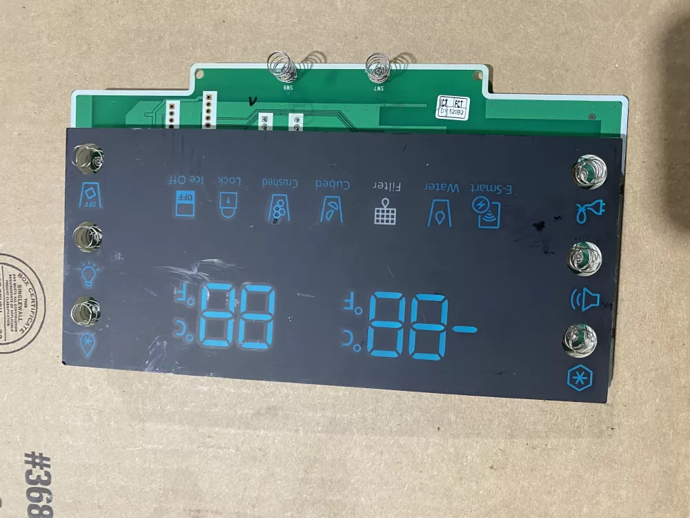 Samsung DA92-00596A AP5914925 3969978 PS9604097 Refrigerator Dispenser Control Board