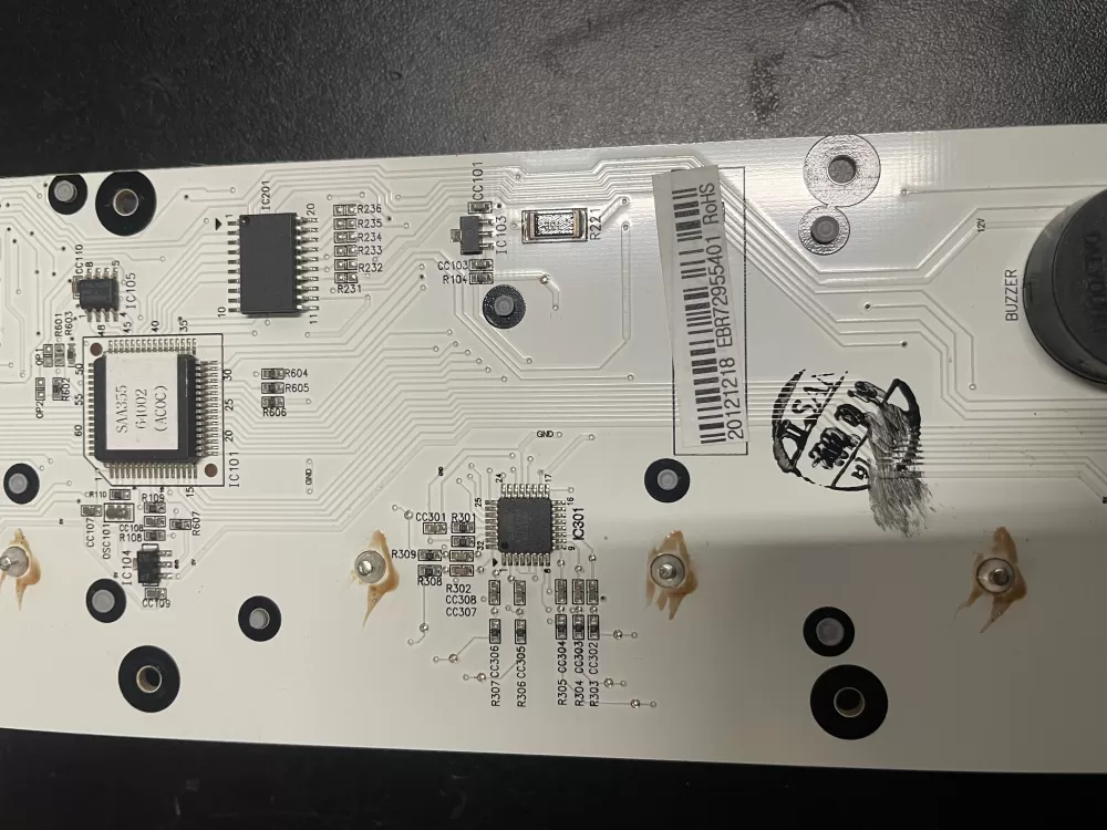 LG EBR72955401 Refrigerator Control Board AZ1458 | KM911