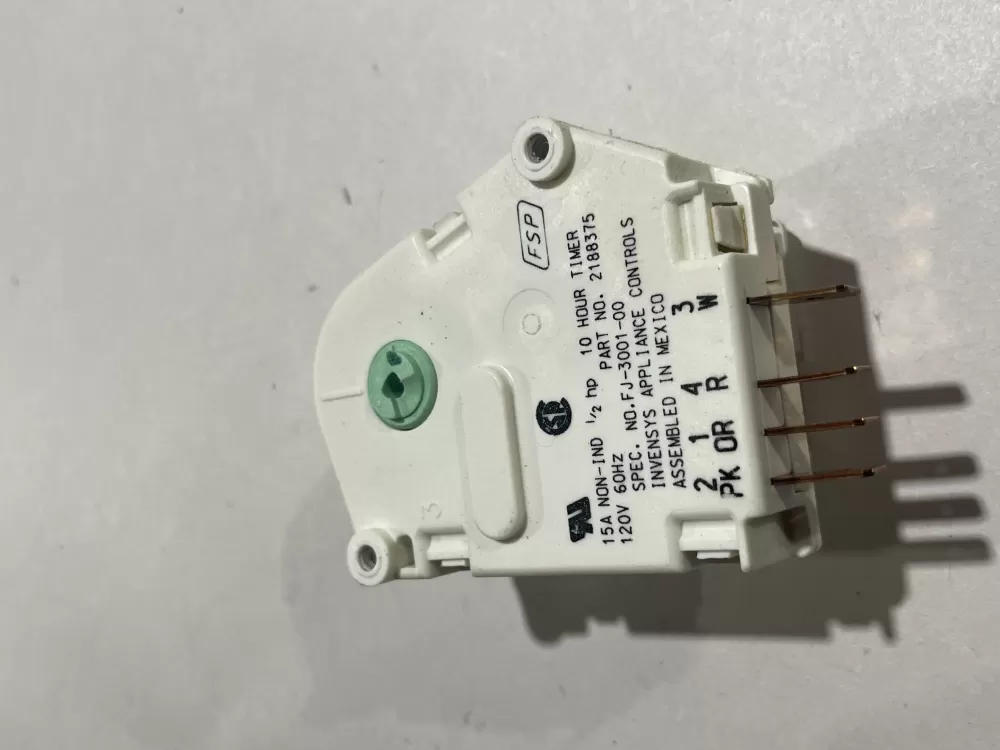 Whirlpool Kenmore W10822278 Refrigerator Defrost Timer AZ185859 | Wm2725