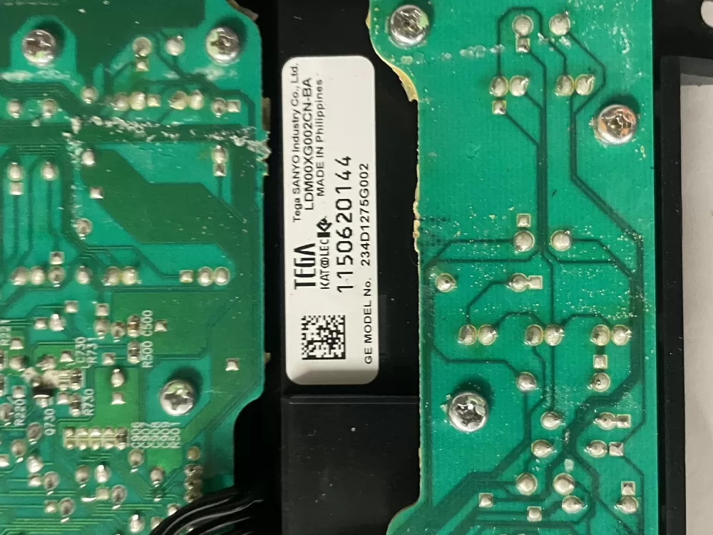 GE 234D1275G002 WE04M10012 Dryer Control Board AZ227387 | Wmv594