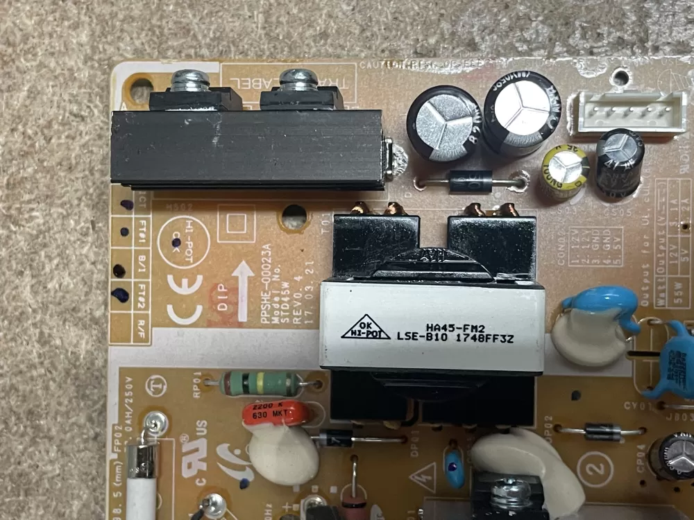 Samsung DA92 00486A Refrigerator Control Board AZ21295 | KM1534
