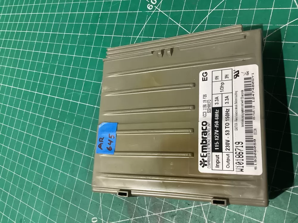 Whirlpool W1089391 Refrigerator Compressor Inverter Control AZ196746 | AR645