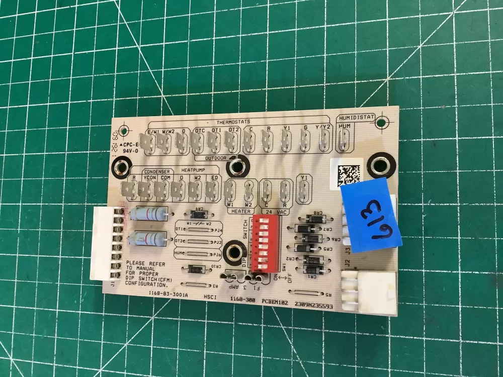 Goodman Amana 1168 300 Pcbem102 Furnace Control Board Ecm AZ192114 | NR613