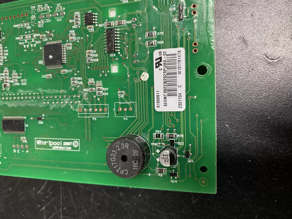 Kenmore 2321704 Refrigerator UI Display Control Board AZ20331 | BK807