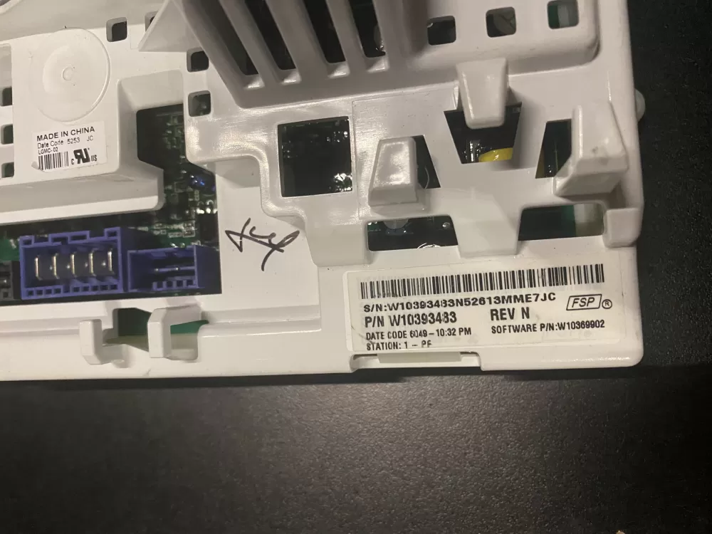 Maytag AP5305469 2118390 W10393483 Washer Control Board AZ26937 | BK96