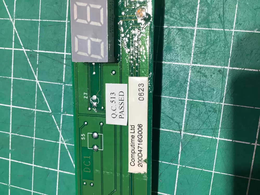 GE 200D4716G006 Refrigerator User Interface Control Board AZ145524 | ZC2440