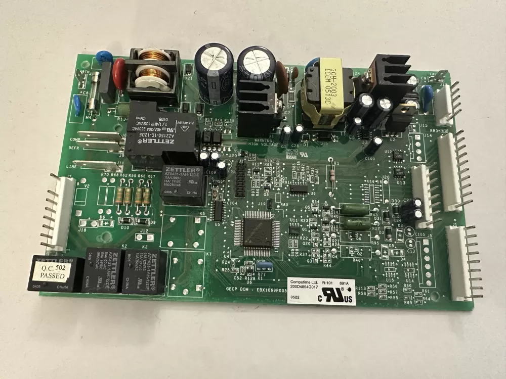 GE 200D4854G017 EBX1069P005 WR55X10524 Fridge Control Board