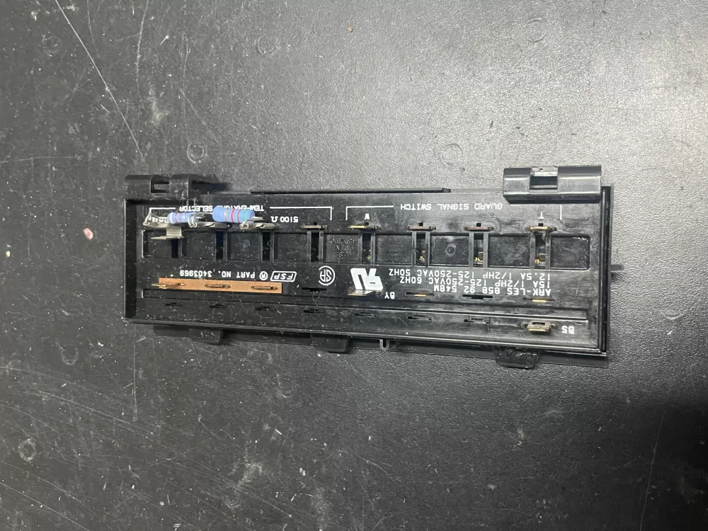 Whirlpool 3396236  AP2974933  3403969  527029  AH345471  EA345471  PS345471 Dryer Clean Touch Switch Control