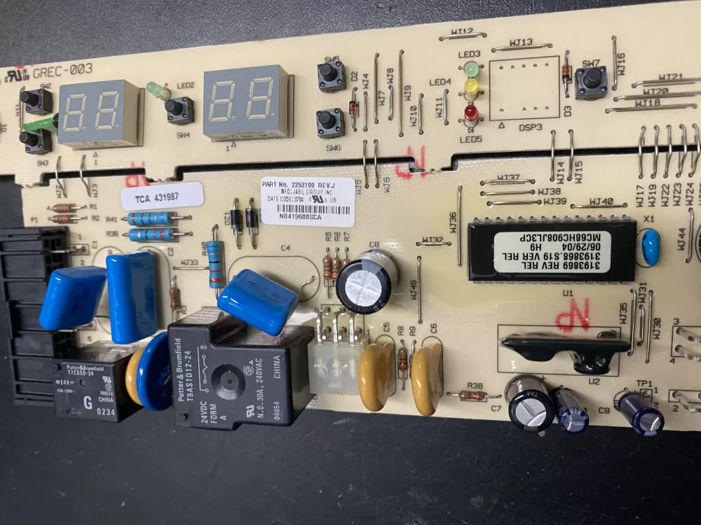 Refrigerator 2252199 2252140 Control Board AZ4033 | BK596